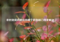 农村危房问题应向哪个政府部门寻求解决