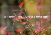 吉林游戏机：地域文化下的数字娱乐新篇章