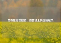 范布隆克霍斯特：绿茵场上的优雅舵手