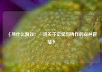 《熊什么游戏：一场关于记忆与协作的森林冒险》