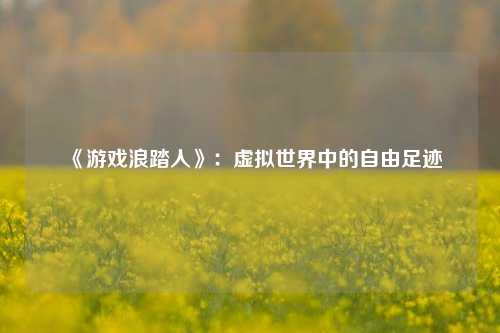 《游戏浪踏人》：虚拟世界中的自由足迹