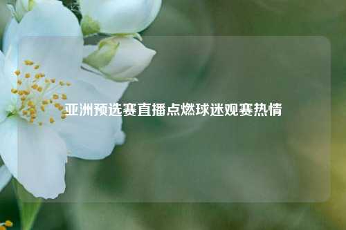 亚洲预选赛直播点燃球迷观赛热情